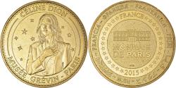 World Coins - France, Token, Touristic token, 75/ Paris - Musée Grévin - Céline Dion, 2015