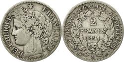 World Coins - Coin, France, Cérès, 2 Francs, 1894, Paris, , Silver, KM:817.1