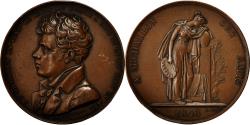 World Coins - France, Medal, Michallon, Académie de France à Rome, 1823, Tiolier,