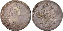 World Coins - Coin, Russia, Anna, Rouble, 1738, St. Petersburg, , Silver, KM:198
