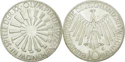 World Coins - Coin, GERMANY - FEDERAL REPUBLIC, 10 Mark, 1972, Karlsruhe, , Silver