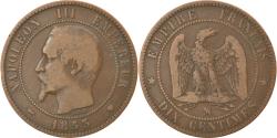 World Coins - Coin, France, Napoleon III, Napoléon III, 10 Centimes, 1853, Marseille