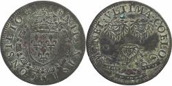 World Coins - France, Token, Henri III, Conseil du Roi, Copper,