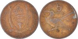 World Coins - Coin, Botswana, 5 Thebe, 1976