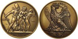 World Coins - France, Medal, Invasion de 1814, History, , Bronze