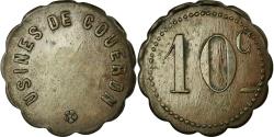World Coins - Coin, France, Usine de Couëron, Couëron, 10 Centimes, , Copper
