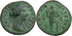 Ancient Coins - Faustina II, As, 161-176, Rome, Bronze, , RIC:1636
