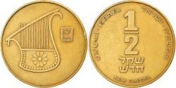 World Coins - Coin, Israel, 1/2 New Sheqel, 1999, , Aluminum-Bronze, KM:159