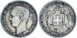 World Coins - Coin, Greece, George I, Drachma, 1873, Paris, , Silver, KM:38