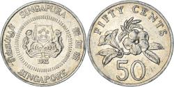World Coins - Coin, Singapore, 50 Cents, 1985