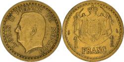 World Coins - Coin, Monaco, Franc, 1943, Paris, , Cupro-Aluminium, Gadoury:MC 132