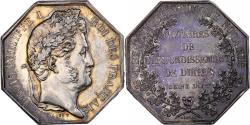 World Coins - France, Token, Louis Philippe Ier, Notaires de l'Arrondissement de Dieppe