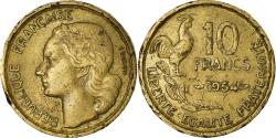 World Coins - Coin, France, Guiraud, 10 Francs, 1954, Paris, , Aluminum-Bronze