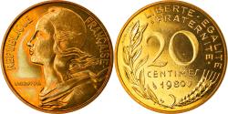 World Coins - Coin, France, 20 Centimes, 1980, FDC, , Cupro-nickel Aluminium