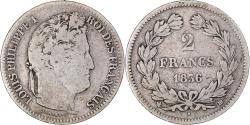 World Coins - Coin, France, Louis-Philippe, 2 Francs, 1836, Strasbourg, , Silver