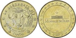 World Coins - France, Token, Touristic token, Valette - le Scénoparc - Boeuf musqué, 2007