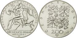 World Coins - Coin, Czech Republic, 200 Korun, 1997, Jablonec nad Nisou, , Silver