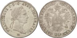World Coins - Coin, Austria, Franz II (I), 20 Kreuzer, 1831, Mailand, , Silver