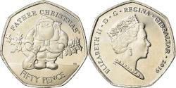 World Coins - Coin, Gibraltar, 50 Pence, 2019, Père Noël, , Cupro-nickel