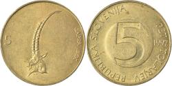 World Coins - Coin, Slovenia, 5 Tolarjev, 1997
