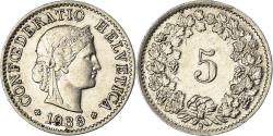 World Coins - Coin, Switzerland, 5 Rappen, 1939