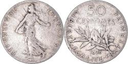 World Coins - Coin, France, Semeuse, 50 Centimes, 1898, Paris, , Silver, KM:854
