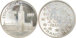 World Coins - Coin, France, 100 Francs-15 Euro, 1997, Proof, , Silver, KM:1193