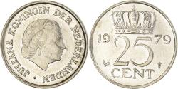 World Coins - Coin, Netherlands, Juliana, 25 Cents, 1979, , Nickel, KM:183