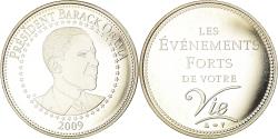 World Coins - France, Medal, Les événements forts de votre vie, Président Barack Obama