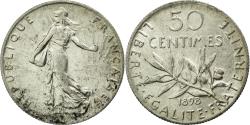 World Coins - Coin, France, Semeuse, 50 Centimes, 1898, , Silver, Gadoury:420