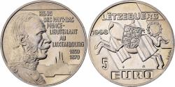 World Coins - Luxembourg, 5 Euro, Henri des Pays-Bas, 1996, Copper-nickel,