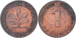 World Coins - Coin, Germany, Pfennig, 1968