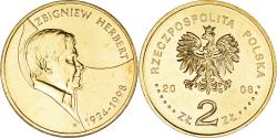 World Coins - Coin, Poland, 2 Zlote, 2008, Warsaw, Lomza., , Brass, KM:616