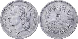 World Coins - France, 5 Francs, Lavrillier, 1946, Paris, Aluminum, , KM:888b.1