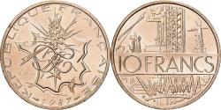 World Coins - France, 10 Francs, 1987, Paris, , Nickel-Bronze, KM:961d, Gadoury:820