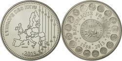 World Coins - France, Medal, L'europe des XXVII, République française, 2013, , Nickel