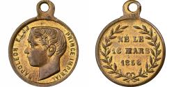 World Coins - France, Medal, Naissance du Prince impérial, 1856, Brass,