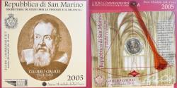 World Coins - Coin, San Marino, Galileo Galilei, 2 Euro, 2005, Rome, , Bi-Metallic