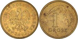 World Coins - Coin, Poland, Grosz, 2002, Warsaw, , Brass, KM:276