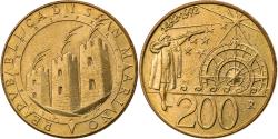 World Coins - Coin, San Marino, 200 Lire, 1992, , Aluminum-Bronze, KM:285