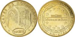 World Coins - France, Token, Touristic token, Roquefort - les caves, Arts & Culture, 2003