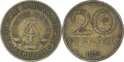 World Coins - GERMAN-DEMOCRATIC REPUBLIC, 20 Pfennig, 1971