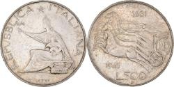 World Coins - Coin, Italy, 500 Lire, 1961, Rome, , Silver, KM:99