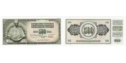World Coins - Banknote, Yugoslavia, 500 Dinara, 1978, 1978-08-12, KM:91a, UNC(65-70)