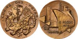World Coins - France, Medal, Comité des Fêtes, Le Havre, 1973, Bronze, Lelandais,