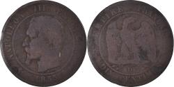 World Coins - Coin, France, Napoleon III, Napoléon III, 10 Centimes, 1855, Lyon,