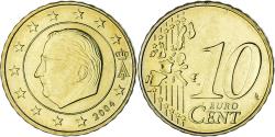 World Coins - Belgium, 10 Euro Cent, 2004, Brussels, BU, , Brass, KM:227