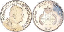 World Coins - Vatican, Medal, Le Pape Jean-Paul II, 2005, , Copper-nickel