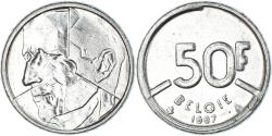 World Coins - Coin, Belgium, 50 Francs, 50 Frank, 1987