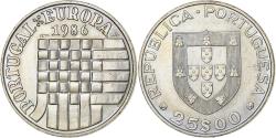 World Coins - Portugal, 25 Escudos, 1986, Copper-nickel, , KM:635